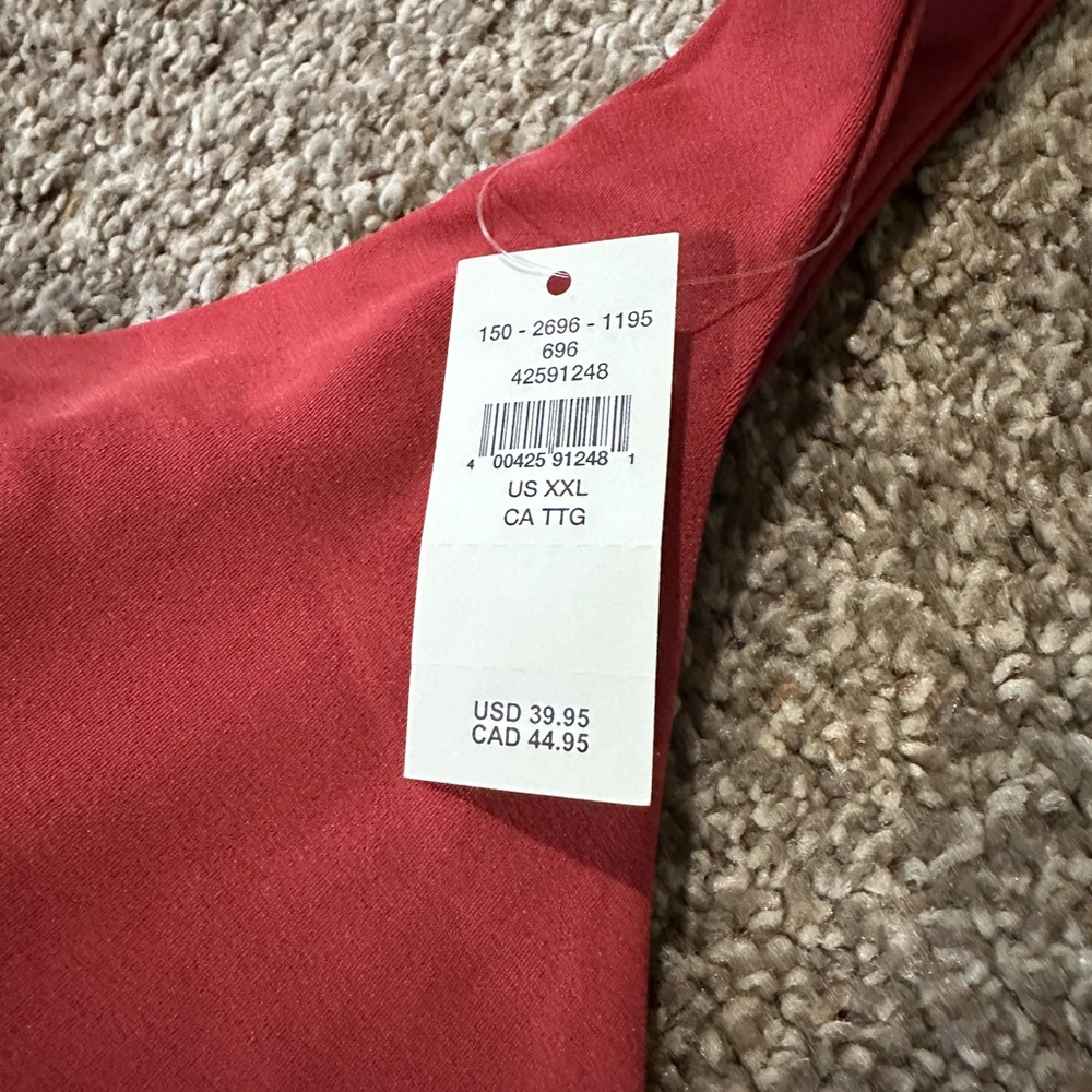 Aerie Red Crop Top - Picture 4 of 6